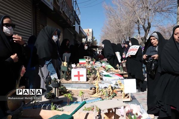 شکوه حضور مردم  آباده در راهپیمایی 22 بهمن ماه