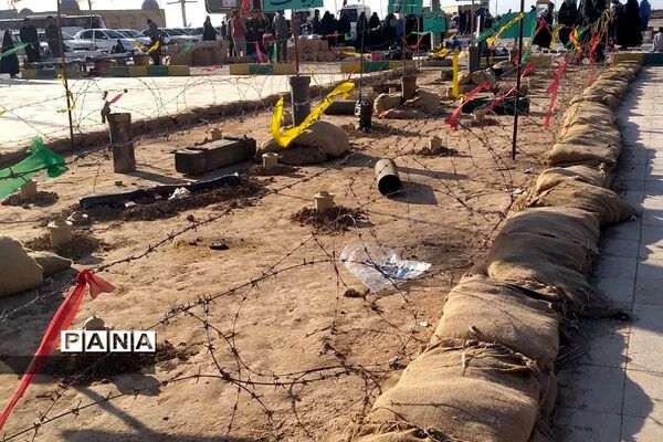بازدید دانش‌آموزان بهارستانی در سالروز پیروزی انقلاب اسلامی از مناطق عملیاتی فاو