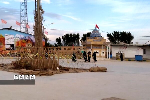 بازدید دانش‌آموزان بهارستانی در سالروز پیروزی انقلاب اسلامی از مناطق عملیاتی فاو