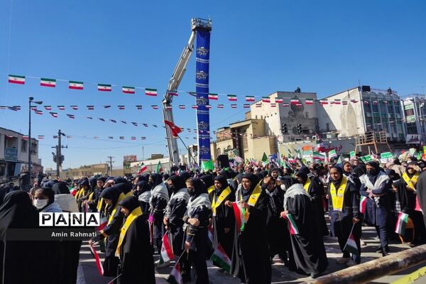 راهپیمایی 22 بهمن در شیراز