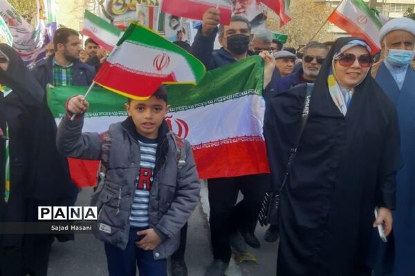 راهپیمایی ۲۲ بهمن در شیراز