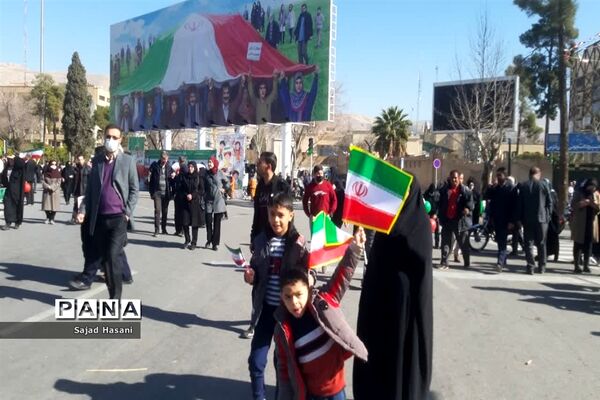 راهپیمایی ۲۲ بهمن در شیراز