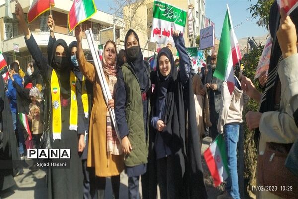راهپیمایی ۲۲ بهمن در شیراز