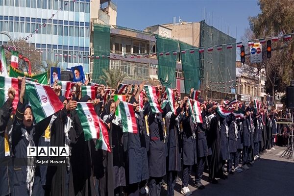 راهپیمایی ۲۲ بهمن در شیراز