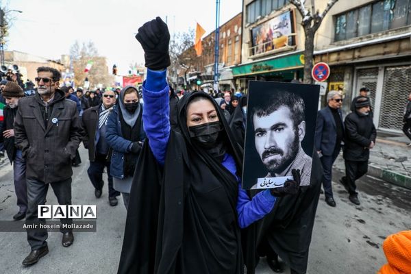 راهپیمایی 22 بهمن  در ارومیه-1