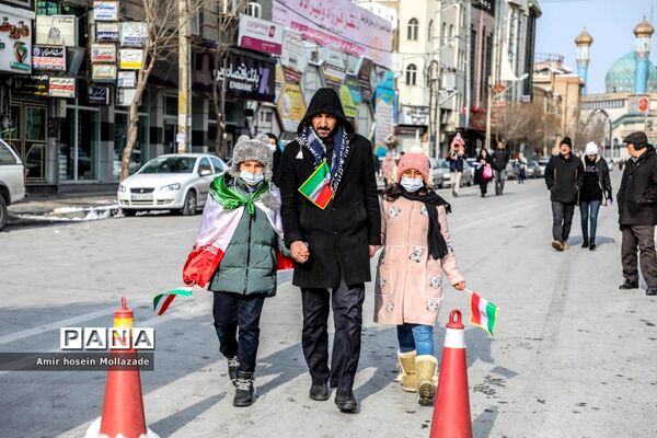 راهپیمایی 22 بهمن  در ارومیه-1