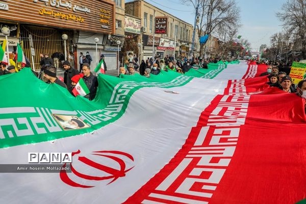 راهپیمایی 22 بهمن  در ارومیه-1