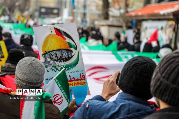 راهپیمایی 22 بهمن  در ارومیه-1