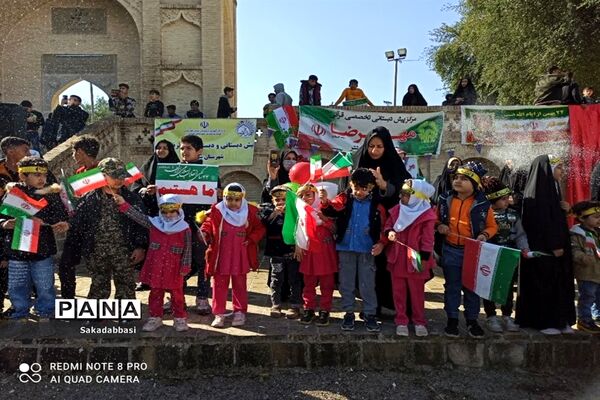 راهپیمایی 22بهمن در شهرستان شوشتر