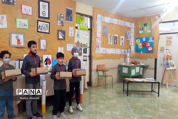 برگزاری نمایشگاه هنری پژوهشی «نوید مولا» در پژوهشسرای نه دی شهرستان رباط‌کریم