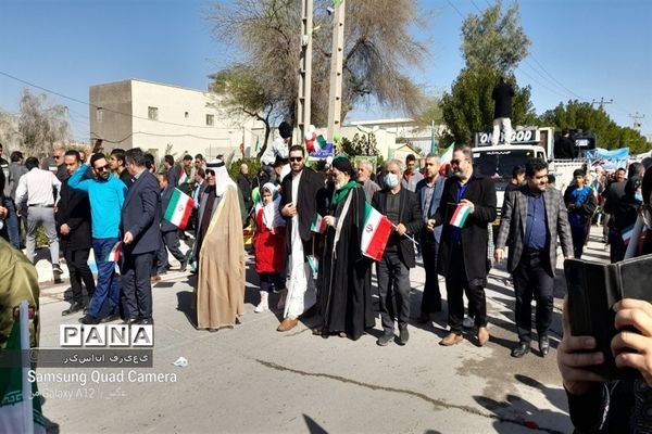 راهپیمایی ۲۲بهمن در خوزستان