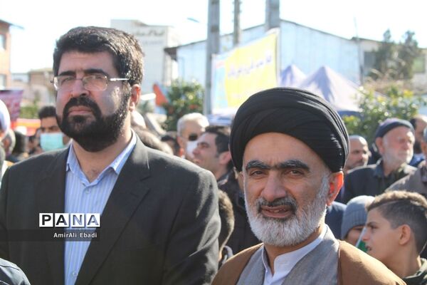 راهپیمایی ۲۲ بهمن در شهرستان میاندورود