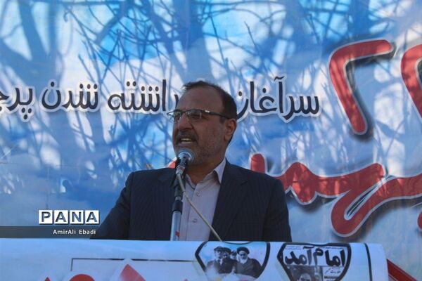 راهپیمایی ۲۲ بهمن در شهرستان میاندورود