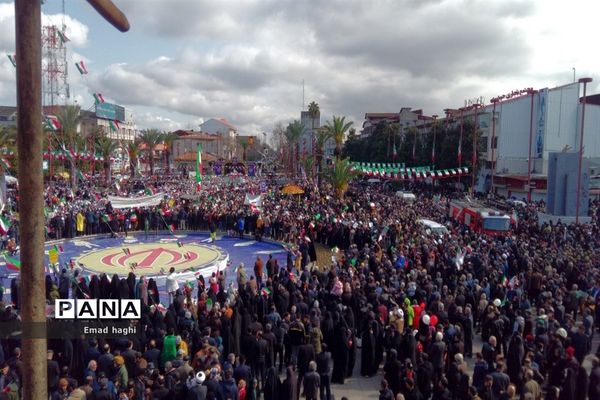 راهپیمایی ۲۲ بهمن  در گیلان