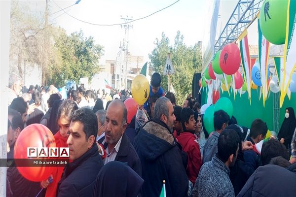 راهپیمایی 22 بهمن در دزفول