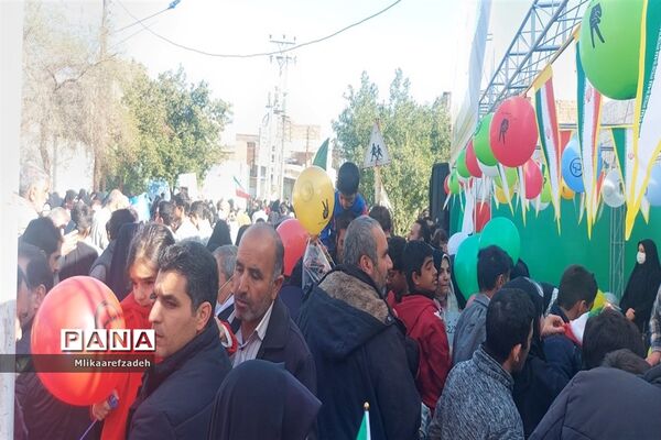 راهپیمایی 22 بهمن در دزفول