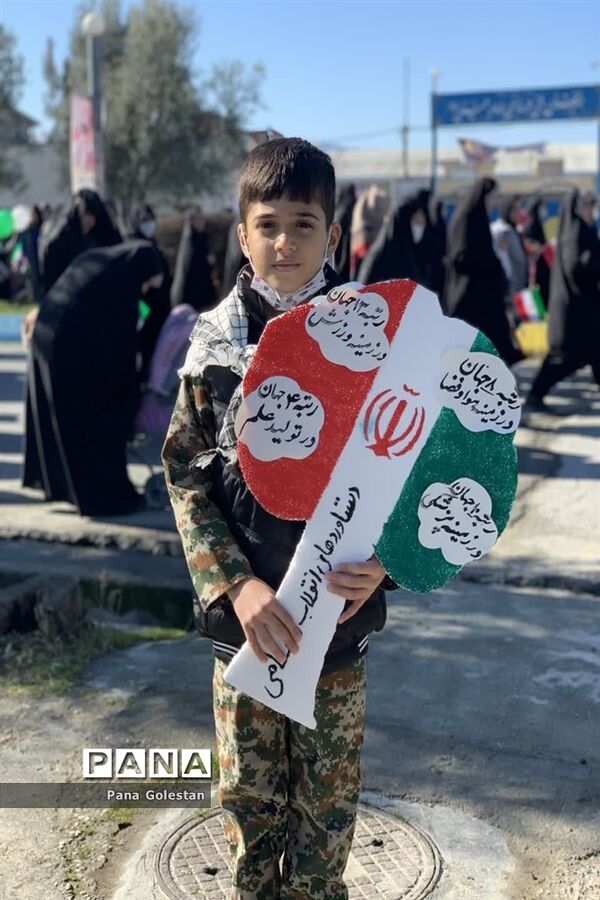 راهپیمایی22بهمن در شهرستان بندرگز