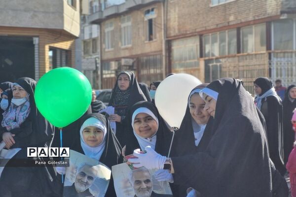 راهپیمایی22بهمن در شهرستان بندرگز