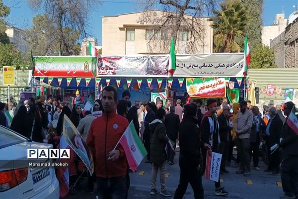 راهپیمایی ۲۲بهمن در شیراز