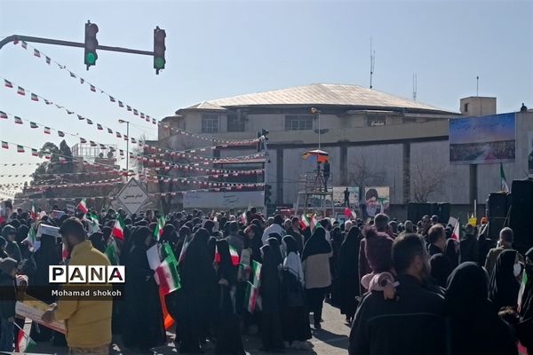 راهپیمایی ۲۲بهمن در شیراز