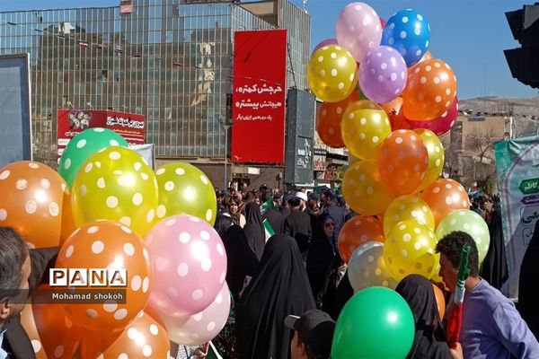 راهپیمایی ۲۲بهمن در شیراز