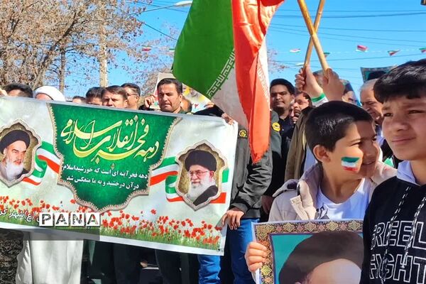 حضور پرشور مردم شهرستان سرچهان در چهل و چهارمین سالروز پیروزی انقلاب اسلامی