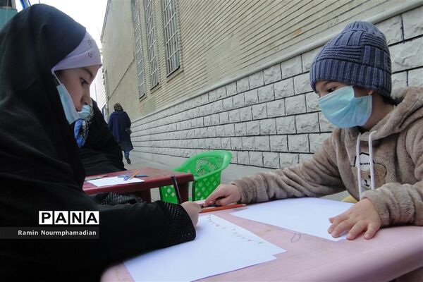 حضور چشم نواز فرزندان دهه نودی انقلاب در راهپیمایی 22 بهمن