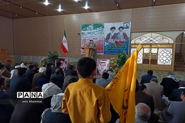 حماسه حضور مردم زهک