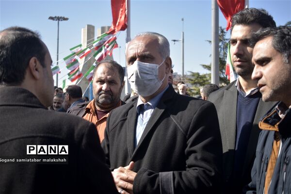 راهپیمایی۲۲ بهمن در ساری