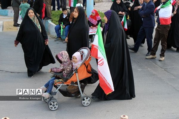 حماسه حضور مردم بوشهر در 22 بهمن