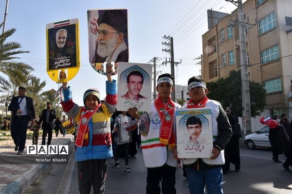 حماسه حضور مردم بوشهر در 22 بهمن