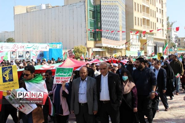 حماسه حضور مردم بوشهر در 22 بهمن