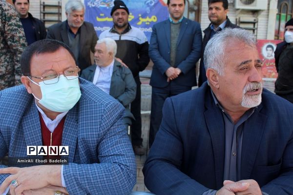 میز خدمت در شهرستان میاندورود