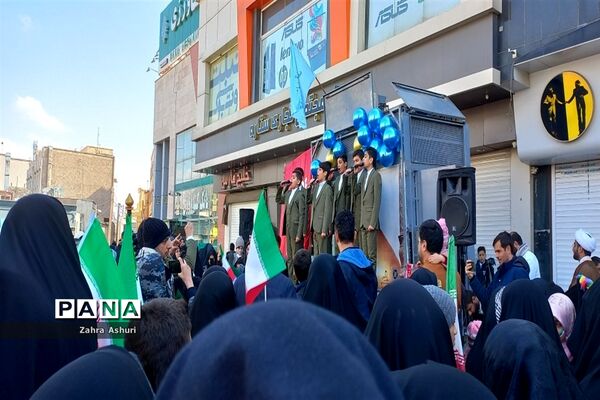 راهپیمایی 22 بهمن در قم