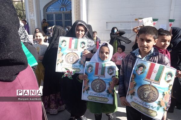حماسه حضور ۲۲ بهمن در شهرستان رستم