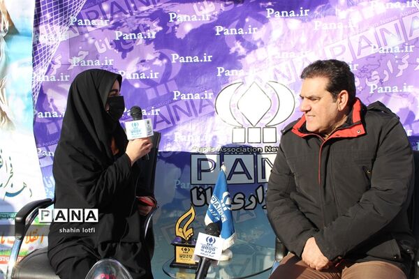 حضور پرشور خبرنگاران پانا در راهپیمایی 22 بهمن