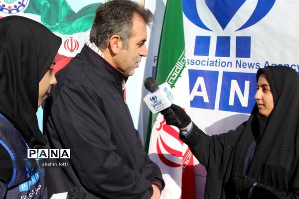 حضور پرشور خبرنگاران پانا در راهپیمایی 22 بهمن