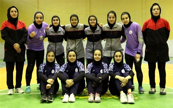 تیم دختران خراسان‌رضوی در جایگاه نخست فوتسال کشور ایستاد