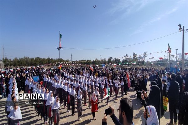 راهپیمایی ۲۲ بهمن در هندبجان