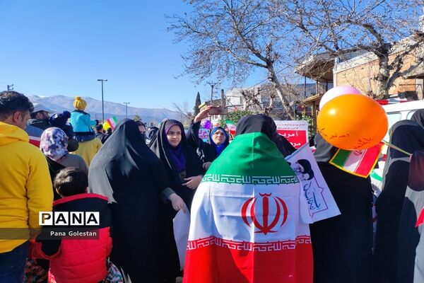 راهپیمایی بیست و دو بهمن در شهرستان علی‌آباد
