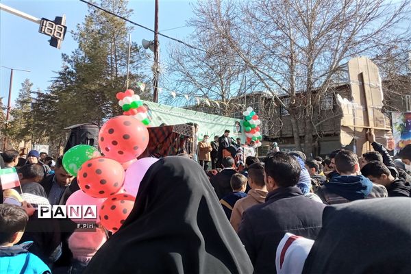 راهپیمایی ۲۲ بهمن ماه در الشتر