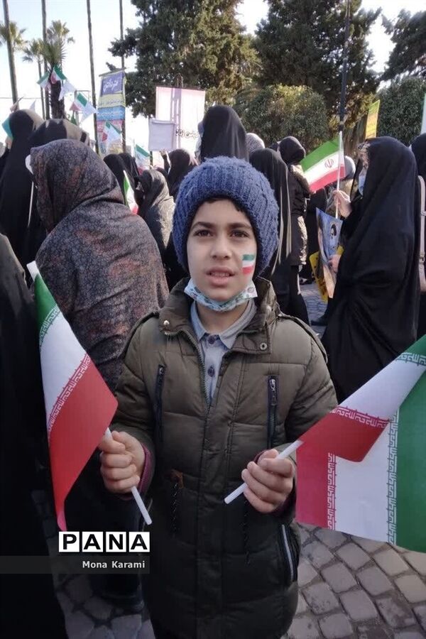 راهپیمایی ۲۲ بهمن در شهرستان نوشهر