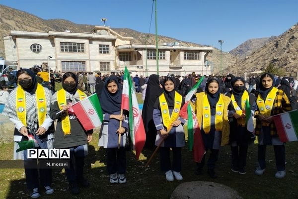 راهپیمایی یوم الله ۲۲ بهمن ماه در سپیددشت