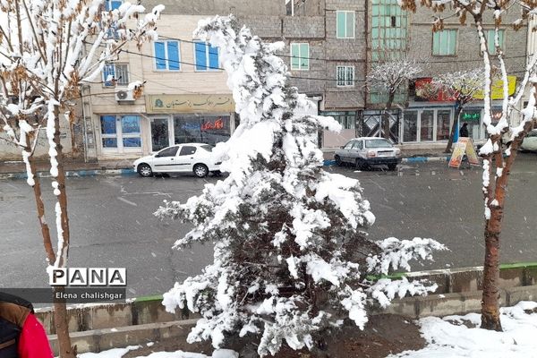 بهارستان سفیدپوش شد