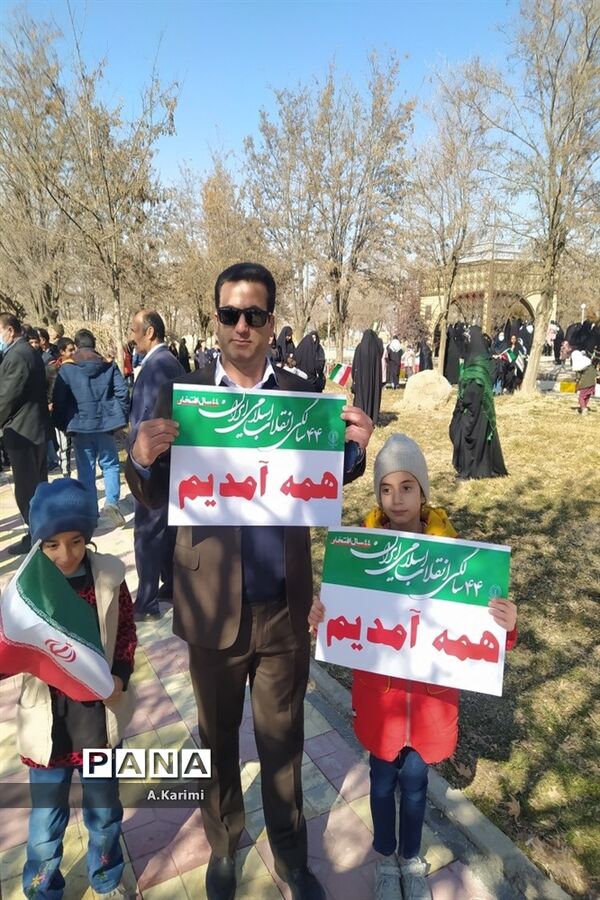 راهپیمایی یوم الله ۲۲ بهمن ماه در سیلاخور لرستان