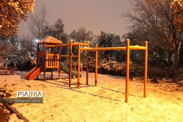 تهران لباس سفید بر تن کرد