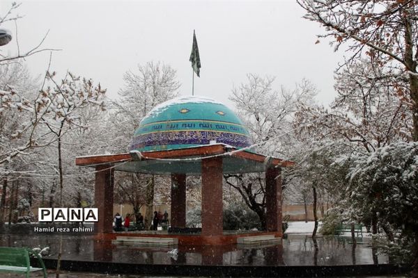 تهران لباس سفید بر تن کرد