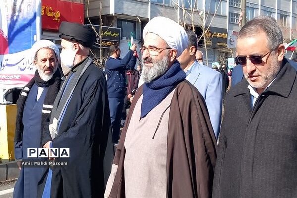 راهپیمایی چهل و چهارمین بهار انقلاب در سمنان -1