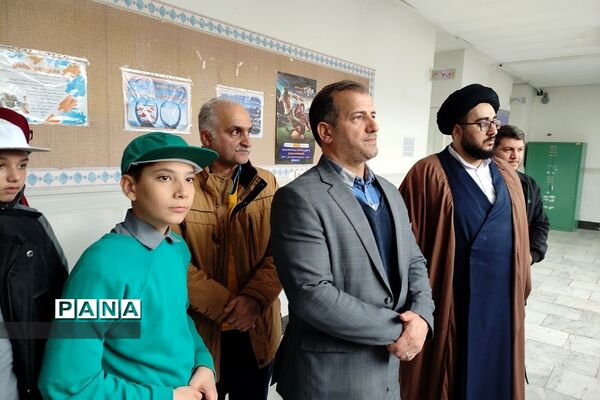 نمایشگاه مدرسه انقلاب مرکز پرورش استعدادهای درخشان دارالفنون شهریار