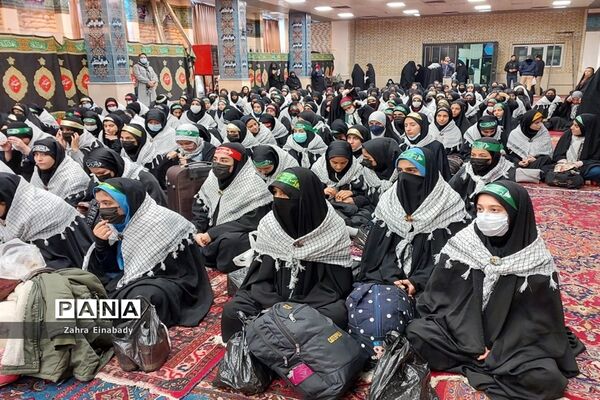 اعزام دومین گروه اردوی راهیان نور دانش‌آموزی شهرستان ملارد